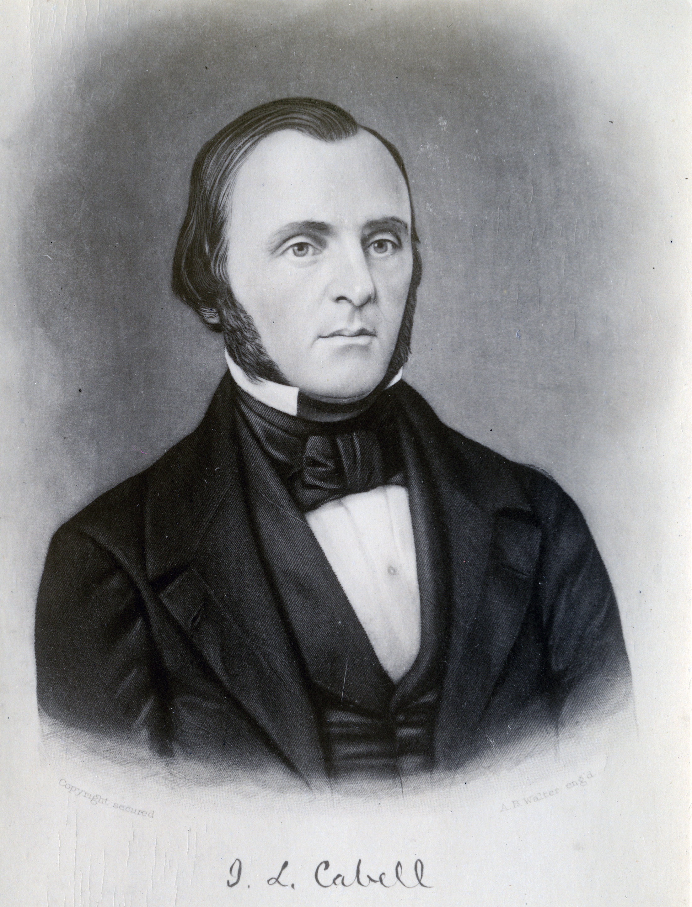 J. L. Cabell portrait