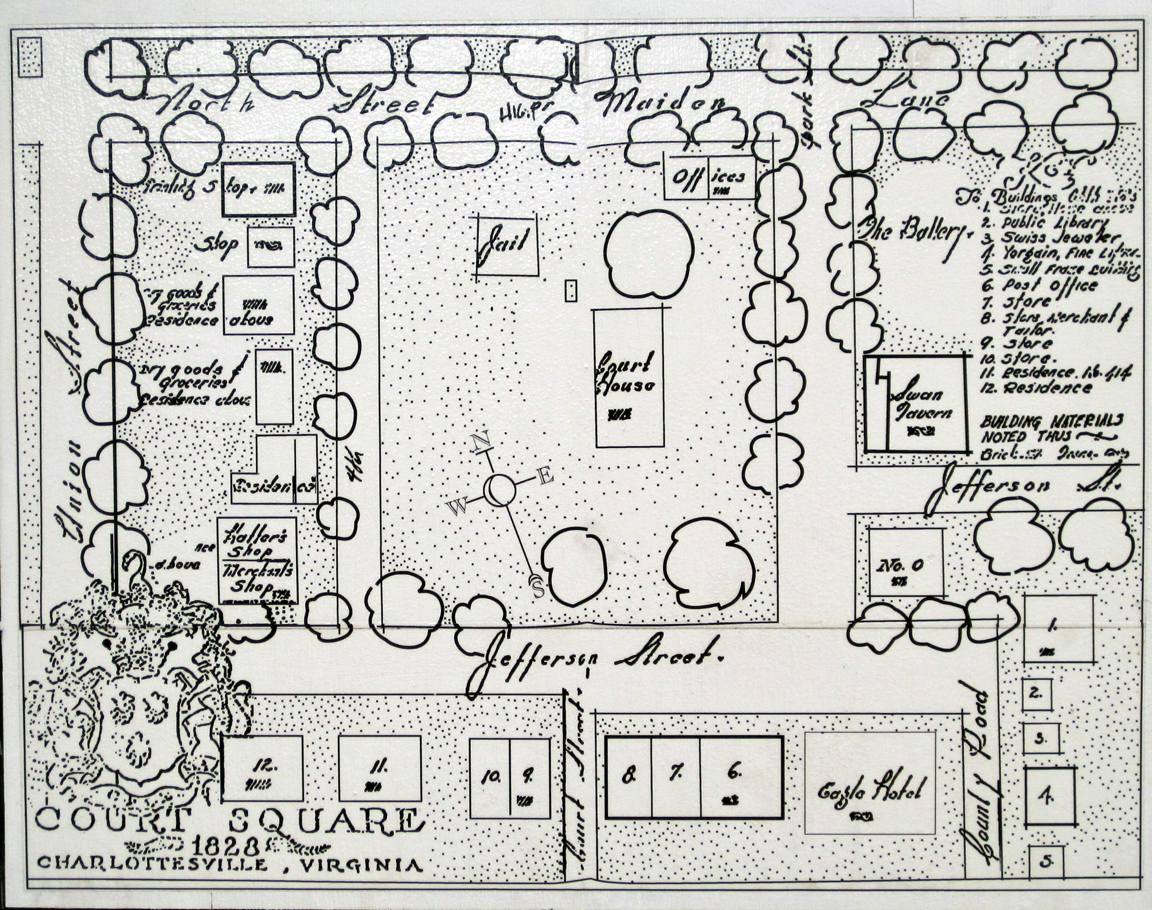 Court Square map